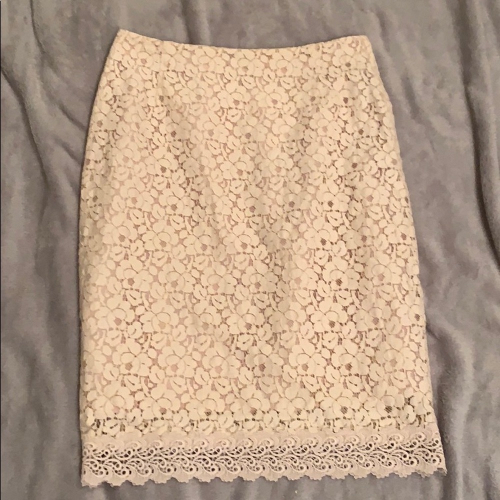 H&M Lace, Lined Pencil Skirt